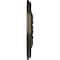 Ekena Millwork Wakefield Ceiling Medallion (Fits Canopies up to 3 5/8"), 11 3/4"OD x 1 1/4"P, Green Gold CM11WAGGS - alternate 5